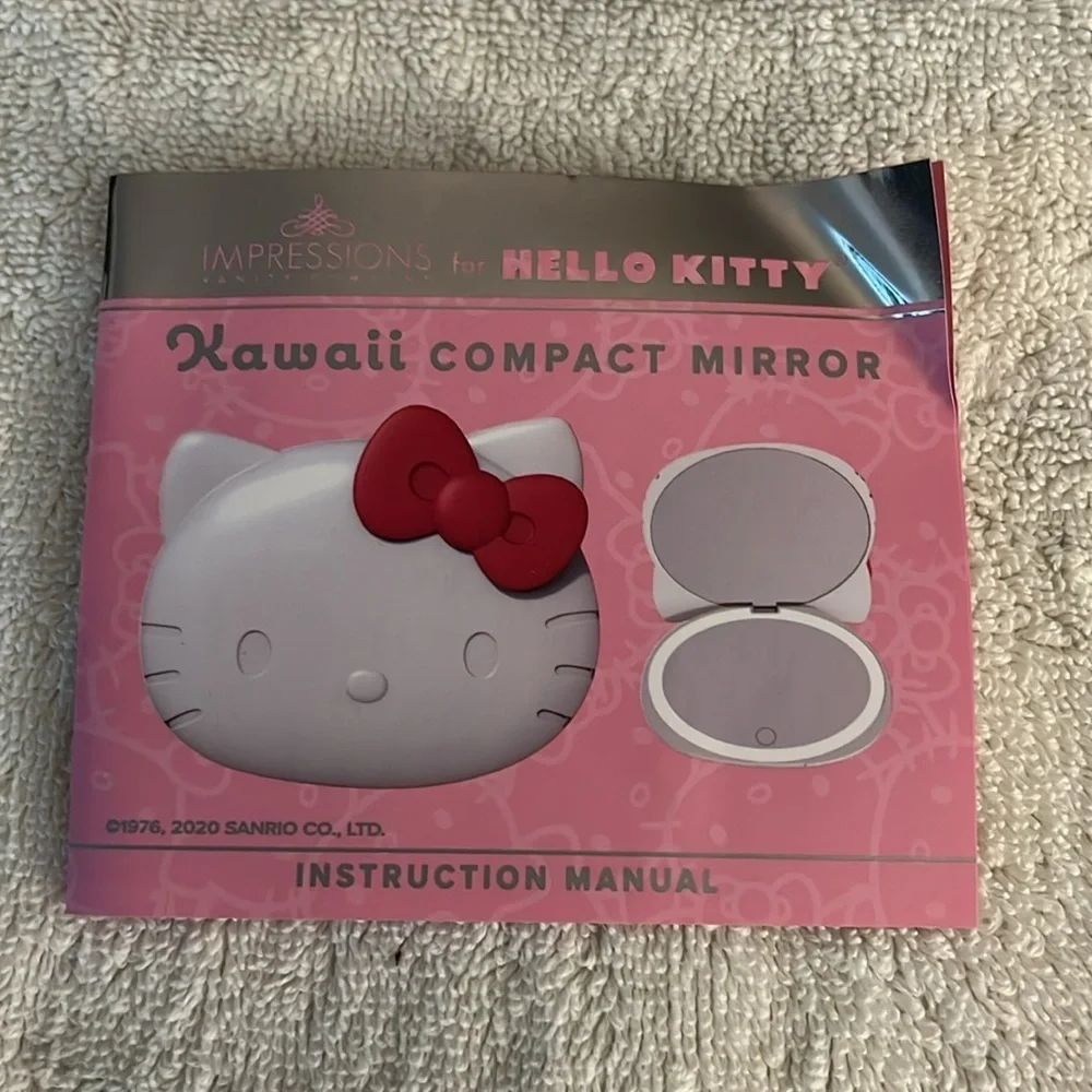 Hello Kitty Kawaii Mirror with Red Bow